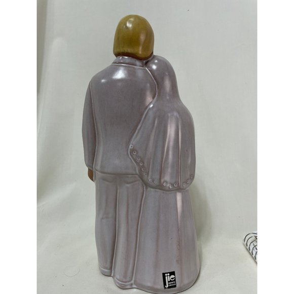 Risberg Swedish Scandinavian Wedding JIE Gantofta Sweden 10" Bride and Groom Pot - Picture 3 of 6